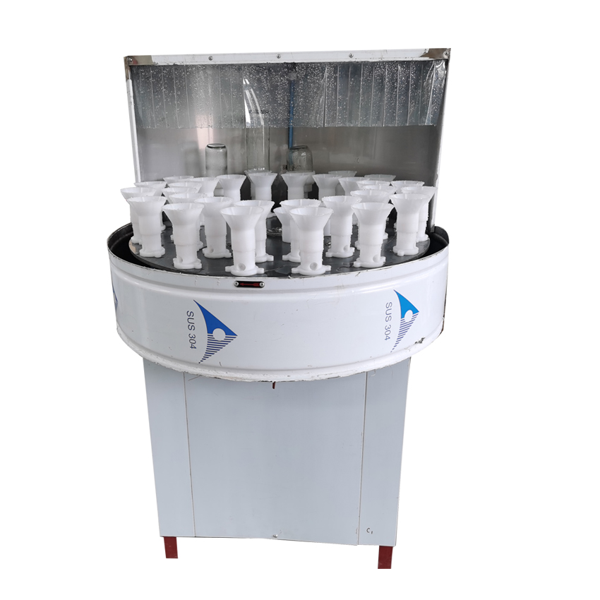 Industrial glass bottle washer machine